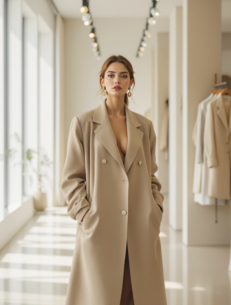 AI-generated content for a fashion business